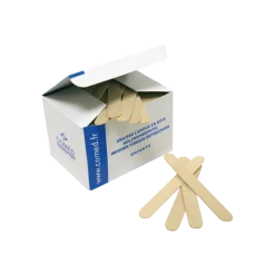 Abaisse-langues en bois Comed pour enfants (boite de 250)