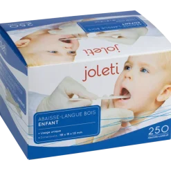 Abaisse-langues en bois Joleti pour enfants (boite de 250)