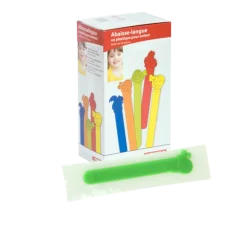 Abaisse-langues en plastique Gima pour enfants (boite de 50)