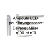 Ampoule LED pour laryngoscope Devaset Miller - n°00 et n°0