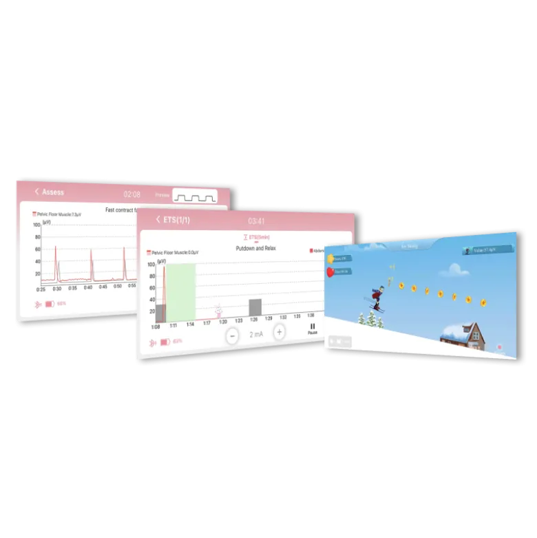 Appareil de rééducation avec biofeedback sur smartphone EDAN Q12