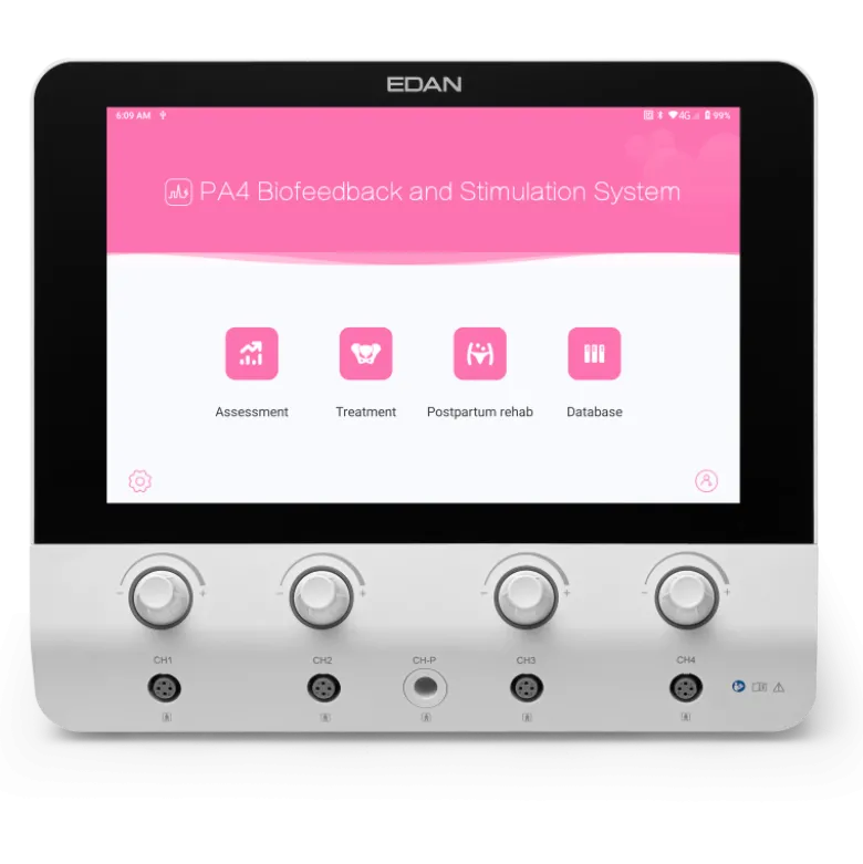 Appareil de rééducation biofeedback sur tablette Edan PA4 PRO