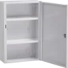 Armoire à pharmacie 1 porte, acier