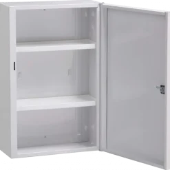 Armoire à pharmacie 1 porte, acier