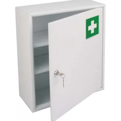 Armoire à pharmacie 1 porte, acier