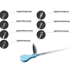 Assortiment de curettes auriculaires Bionix Lighted Ear à LED (boite de 50)