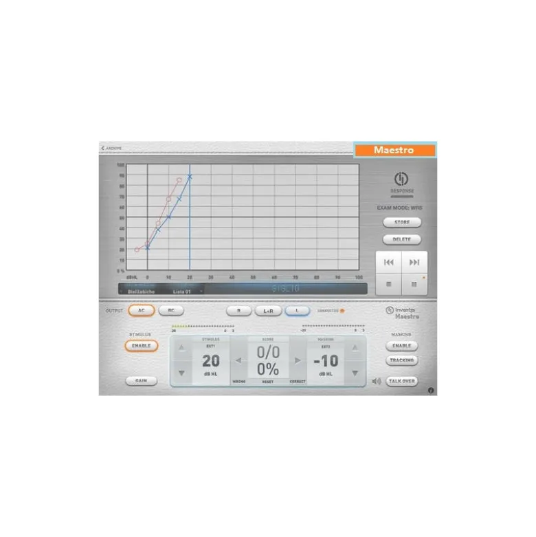 Audiomètre de dépistage numérique Inventis Piccolo Basic