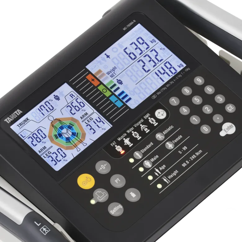 Balance impédancemètre professionnelle Tanita MC-780MA S - Classe III