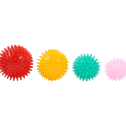 Balle de massage souple à picots durs