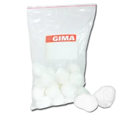 Balles de gaze de coton rondes non-tissées (lot de 1000)