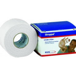 Bande adhésive non élastique BSN Strappal 2,5 cm x 10 m