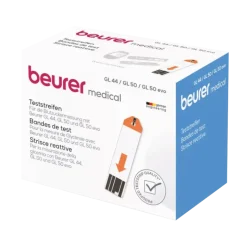 Bandelettes de test pour lecteur de glycémie GL 44 (boite de 50)