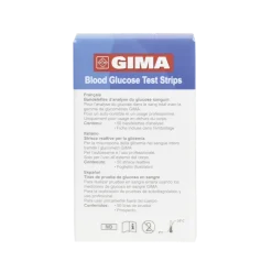 Bandelettes pour glucomètre Gima