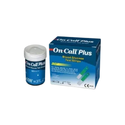 Bandelettes pour glucomètre On Call Plus II (boite de 50)