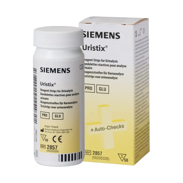 Bandelettes réactives Siemens Uristix (boite 50)