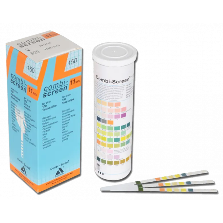 Bandelettes urinaires pour Combi Scan 100 et Urilyzer 100 Pro (100 / 150 unités)