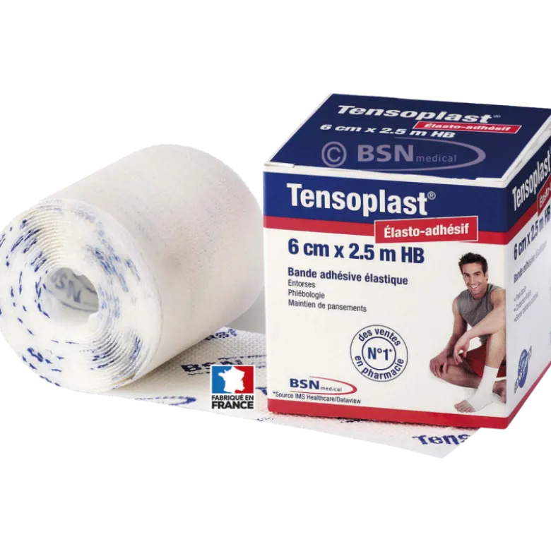 Bandes de contention adhésives élastiques BSN medical Tensoplast