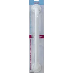 Barre d'appui droite Joleti en acier - 40 cm