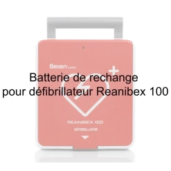 Batterie de rechange pour défibrillateur Reanibex 100