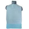 Bavoir adulte à usage unique avec poche de récupération bleu (carton de 500)