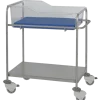 Berceau médical Hidemar en inox avec matelas