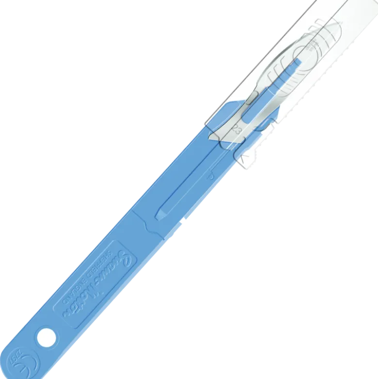 Bistouris sécurisés à capuchons rétractables stériles Swann Morton (boite de 10)