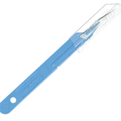Bistouris sécurisés à capuchons rétractables stériles Swann Morton (boite de 10)