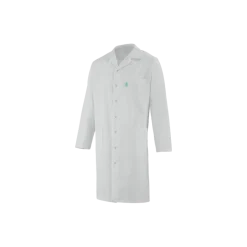 Blouse médicale homme manches longues Lafont Emeric (blanc)