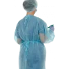Blouses visiteurs non tissées bleues - taille unique (sachet de 10)