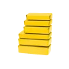 Boite de stérilisation en aluminium pour instruments - Coloris jaune
