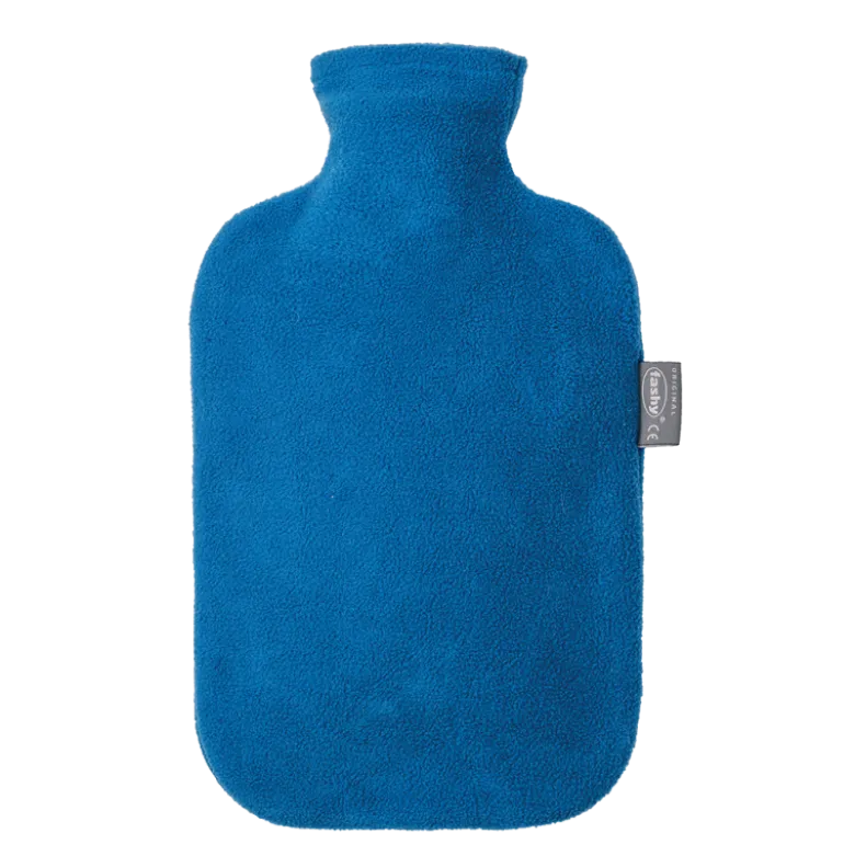 Bouillote à eau Fashy avec housse polaire