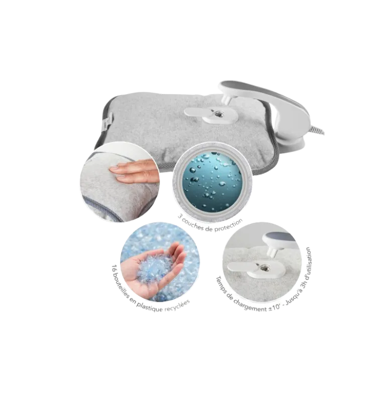 Bouillotte électrique Lanaform chauffe-mains Hottle