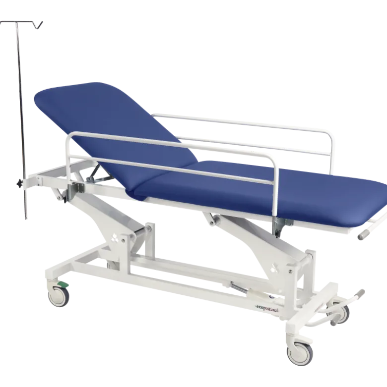 Brancard hydraulique 2 plans Ecopostural C3702T15 + Tabouret et housse offerts