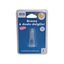 Brosse à dent doigtier en silicone