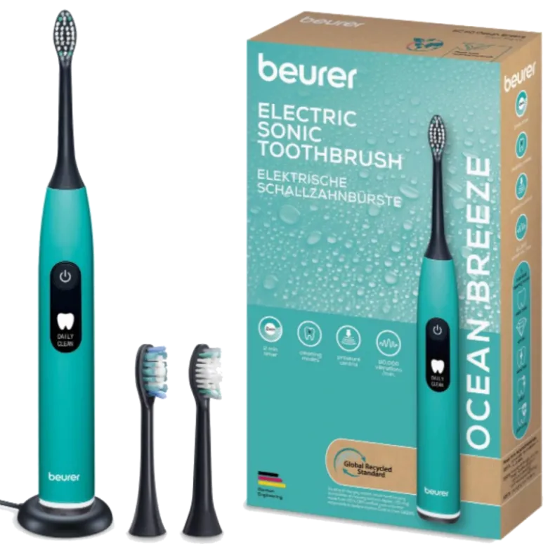 Brosse à dents électrique sonique SC 50 Green Planet - 5 modes de brossage