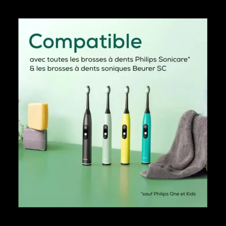 Brossettes de rechange pour Beurer SC Protection Plus (lot de 4)