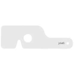 Cache oeil face main pour échelle optométrique