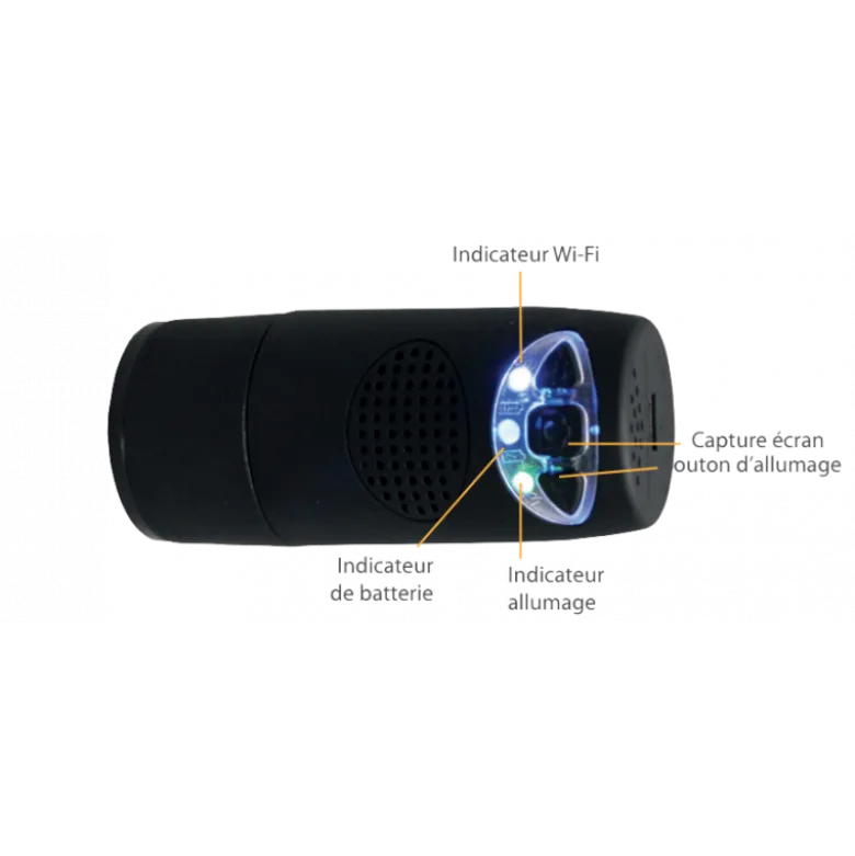Caméra MIC Wi-Fi & USB (C-mount) pour endoscopes et microscopes