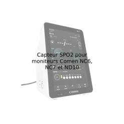 Capteur SPO2 pour moniteurs Comen NC6, NC7 et ND10