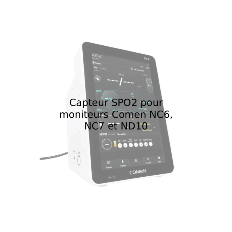Capteur SPO2 pour moniteurs Comen NC6, NC7 et ND10