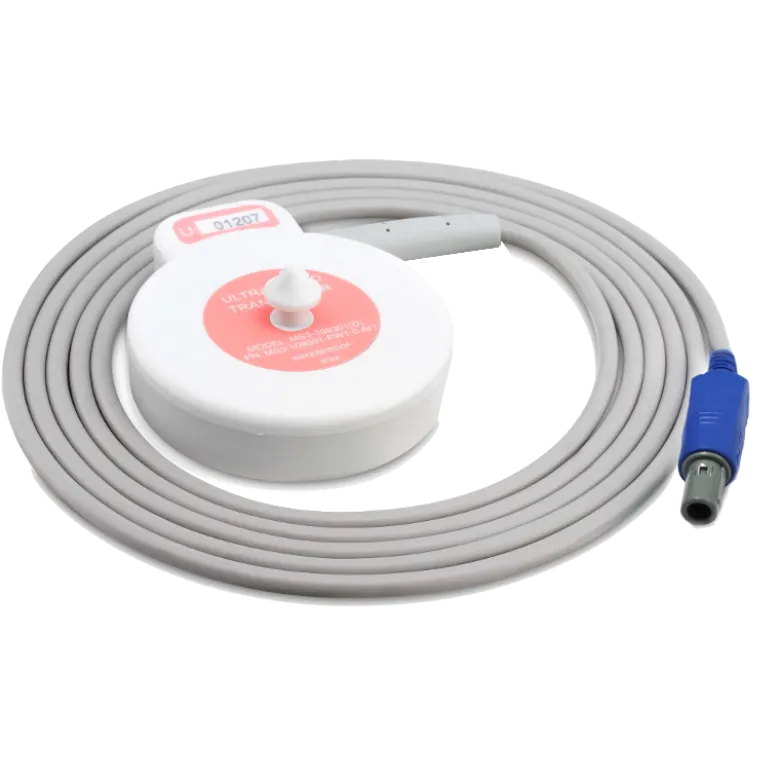 Capteur étanche RCF 1MhZ pour cardiotocographe Edan F2, F3 et F6