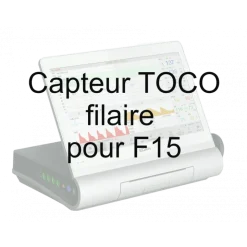 Capteur TOCO filaire pour cardiotocographe EDAN F15