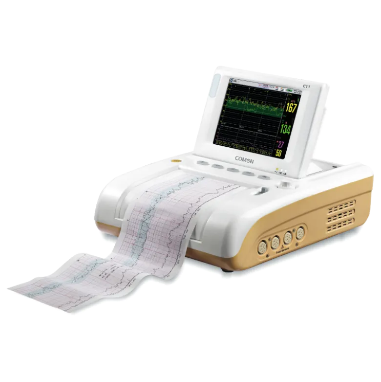 Cardiotocographe / Moniteur foetal gémellaire Comen C11 avec fonction VCT