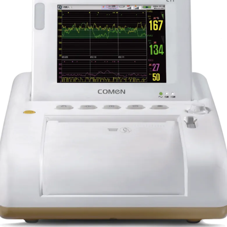 Cardiotocographe / Moniteur foetal gémellaire Comen C11 avec fonction VCT