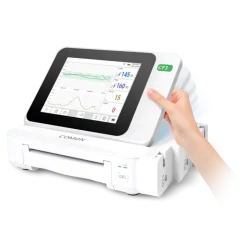 Cardiotocographe / Moniteur foetal gémellaire Comen CF3 + VCT