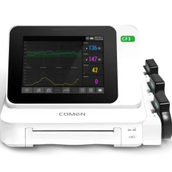 Cardiotocographe / Moniteur foetal gémellaire Comen CF3 + VCT