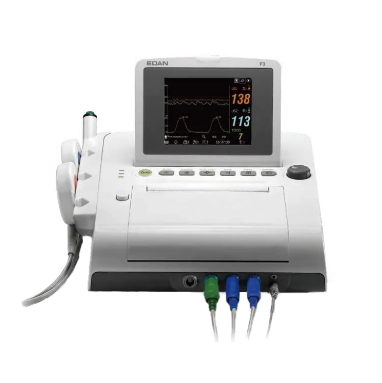 Cardiotocographe / Moniteur foetal gémellaire Edan F3 + VCT
