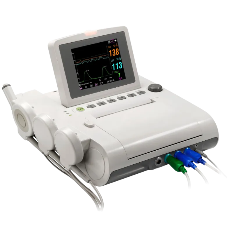 Cardiotocographe / Moniteur foetal gémellaire Edan F3 + VCT