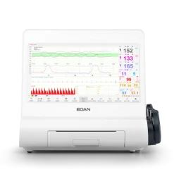 Cardiotocographe / Moniteur foetal gémellaire Edan F12 + VCT