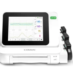 Cardiotocographe / Moniteur foetal gémellaire Comen CF3R + VCT